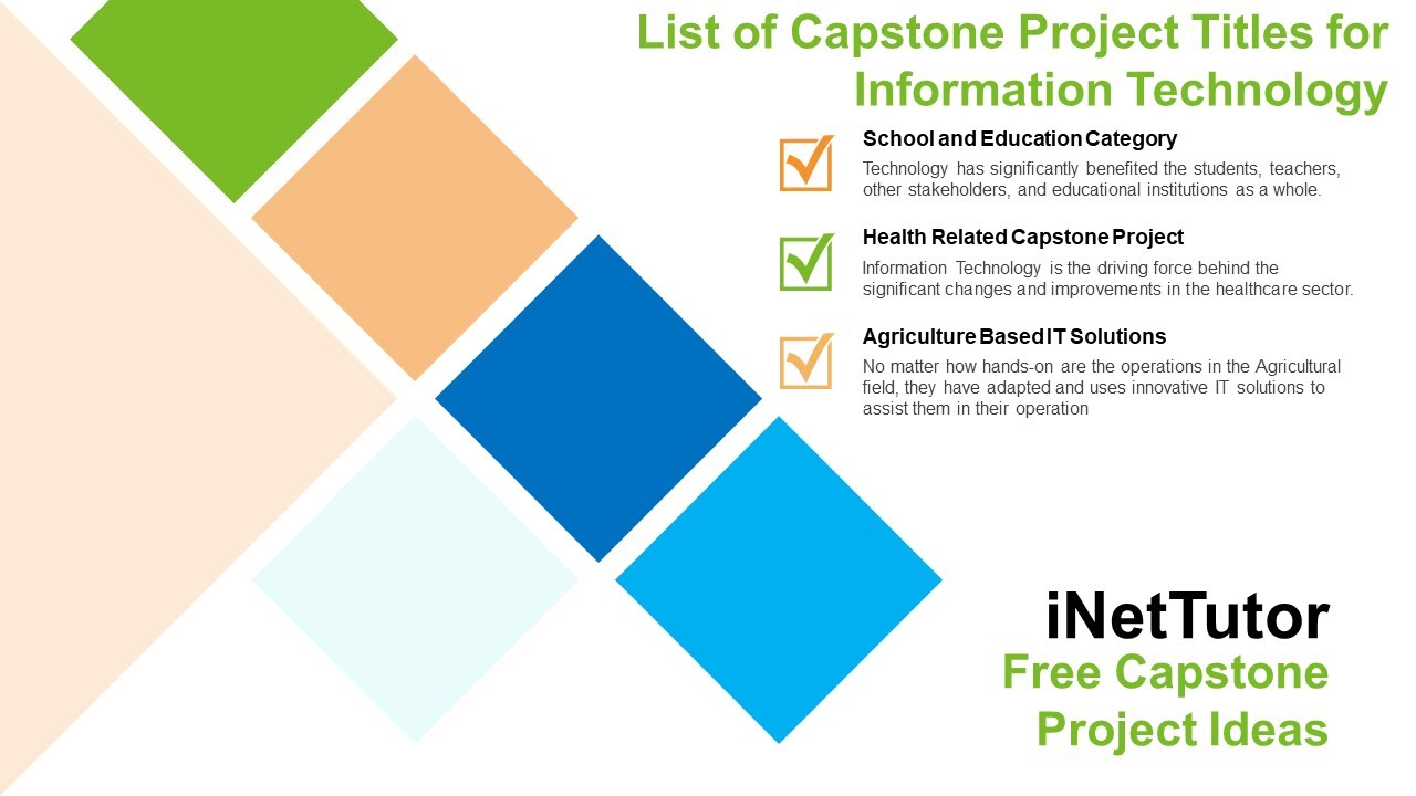 capstone project for information technology