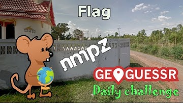 Geoguessr Daily Challenge - NMPZ - Luckily I Spotted A Tiny Flag In The Distance