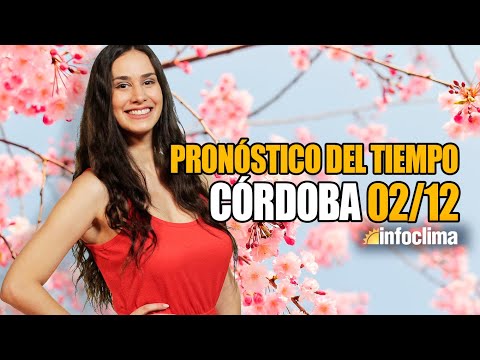Pronóstico para el 2 de diciembre de 2021. Córdoba - Argentina - Infoclima TV