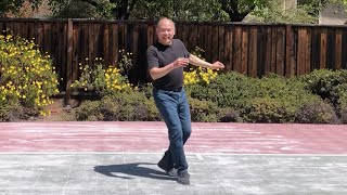 Levitating - Line Dance Demo (Easy Intermediate)