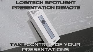 LOGITECH SPOTLIGHT Presentation Remote - UNBOXING AND TESTING