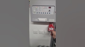 kentec fire alarm panel weekly testing