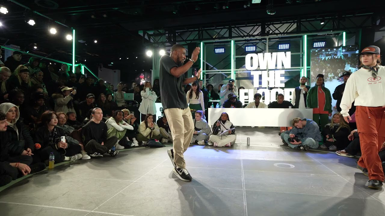 Unkle TC vs Lauren Scott (Afro & Dancehall Top 4) | Nike London 'Own The Floor' Battle