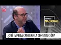 Abogados Fernando Atria y Arturo Fermandois analizan las implicancias de un cambio constitucional