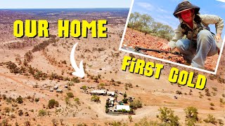 Outback Homestead Improvements & Gold Nugget found with Metal Detector