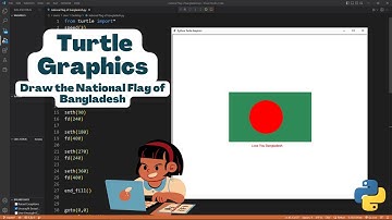 02. Turtle Graphics - Draw the National Flag of Bangladesh