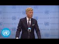 UN Special Envoy for Yemen on situation in the region - Security Council Stakeout (22 November 2022)