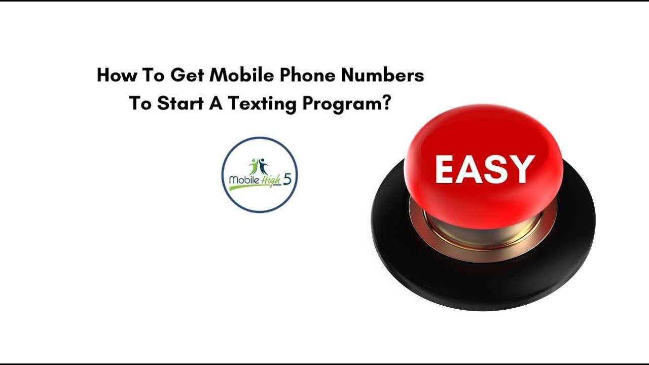 How to Get the Mobile Numbers of Your Customers So You Can Start A Text Program