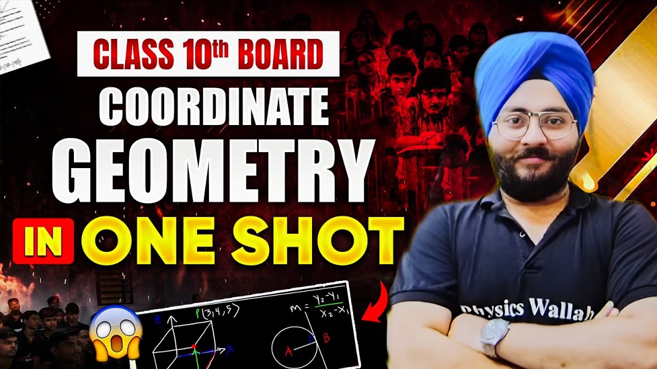 📐 Coordinate Geometry in One Shot | Class 10th Board 🔥 - YouTube