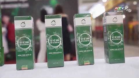 Xịt Vệ Sinh Diệp Lục Nano Bạc Phát Sóng Đài HTV 9 /HTV 9 Đưa tin Xịt Vệ Sinh / Lý Tiểu Mai Tiktok