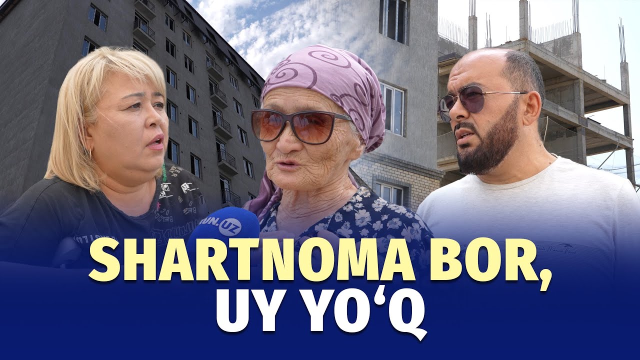 Odamlarni sarson qilayotgan “novostroyka”