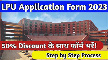 LPU Admission 2023!!LPUNEST 2023!!How to Fill LPU Application Form!!LPU Admission 2023!#lpunest