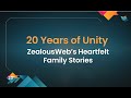 ZealousWeb Celebrates 20 Years with Heartfelt Family Stories.