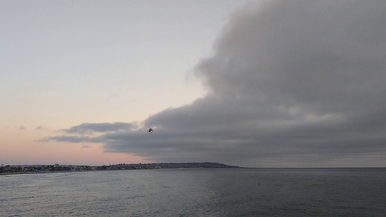 Blackhawk Fly By Crystal Pier San Diego Youtube