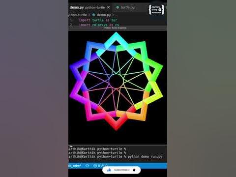 Superb graphics with python turtle | Python Turtle Graphics 21 ...