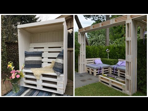 Video: Gazebo per pallet fai-da-te