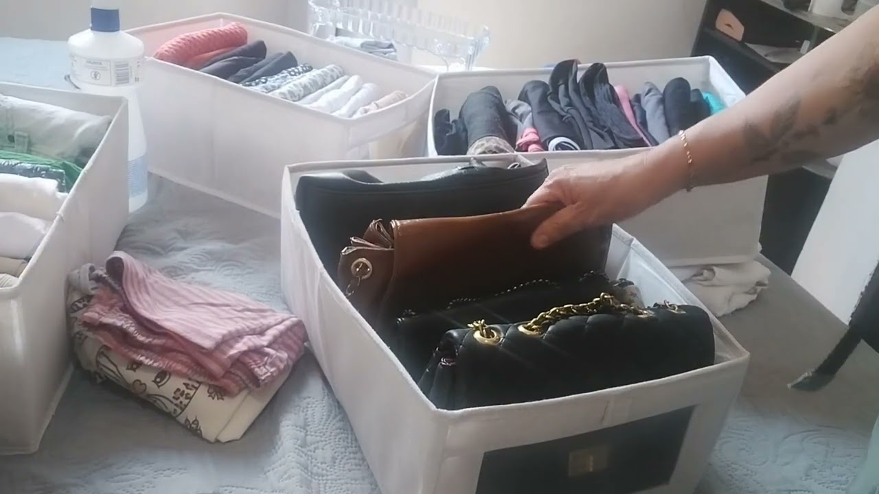 Guarda-Roupa Organizado, Mente Mais Leve 💛🧺