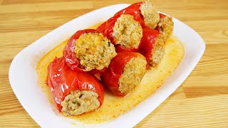 Фаршированный перец | С мясом и рисом