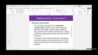 Fundamentals of Nutrition Chapter 18 Lower GI