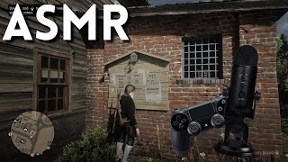 ASMR Gaming | Red Dead Online - Hunting Bounties!! (Whispering & Controller Sounds)