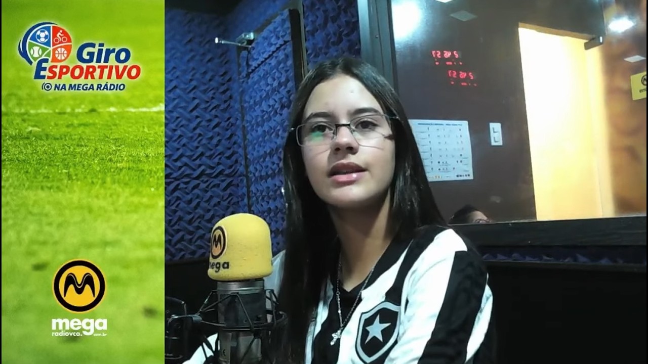 Goleira Anna Julia entrevistada no Giro Esportivo sobre a convocação para a Seleção Brasileira Sub15
