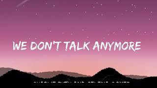 Charlie Puth - We Don’t Talk Anymore (Lyrics) Ft Selena Gomez | Judah - Vasman