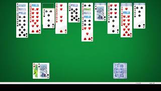 SPIDER SOLITAIRE Walkthrough - Average Level (Part 3)