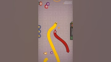 wormzone io slithersnake epic trolling best kills snake game #short