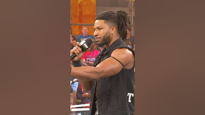 Trick Williams had some words for Ethan Page… 👀
