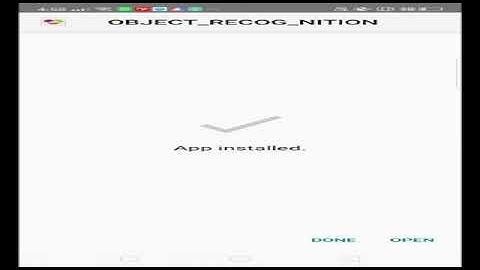 OBJECT RECOGNITION IN MIT APP INVENTOR!!
