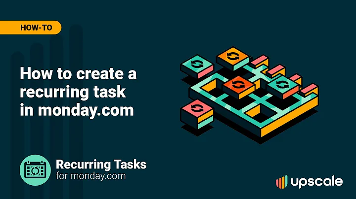 How to create a recurring task in monday.com