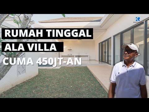 Membangun Rumah Tinggal Ala Villa Cuma 450 Jutaan di Canggu Bali #Villa