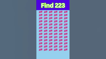 Find 223-EP#577 #mathpuzzle #brainteaser #iqtest #mathstrics #pahelian #reasoning  #shorts