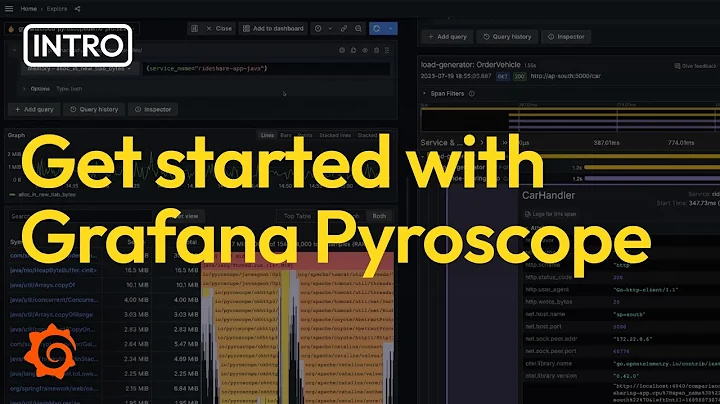 Getting started with Pyroscope: Intro to continuous profiling