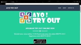 Simulasi TO PERDANA (SBMPTN) Try Out Online AYO TRY OUT screenshot 5