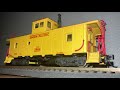 Rebuilding A Marklin P&amp;LE Caboose Into A Union Pacific CA-4