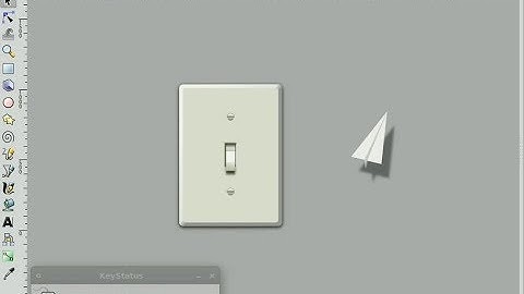 heathenX Inkscape Tutorials: episode 080 - A light switch (and a paper aeroplane!)