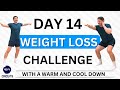 Over 50s all levels 31 day weight loss challenge 30 min no repeat full body cardio workout day 14