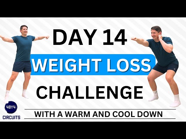 Over 50s ALL LEVELS 31 DAY WEIGHT LOSS CHALLENGE 30 Min No Repeat Full Body Cardio Workout Day 14 class=