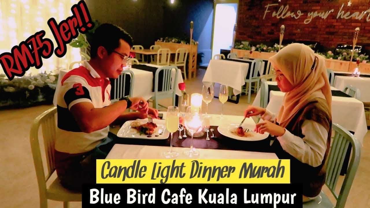 Candle Light Dinner Murah Blue Bird Cafe YouTube