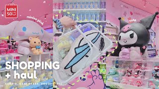 Come shop with me  at the newly opened MINISO PINK 2024 (+ cute haul ) blind box, stationery etc