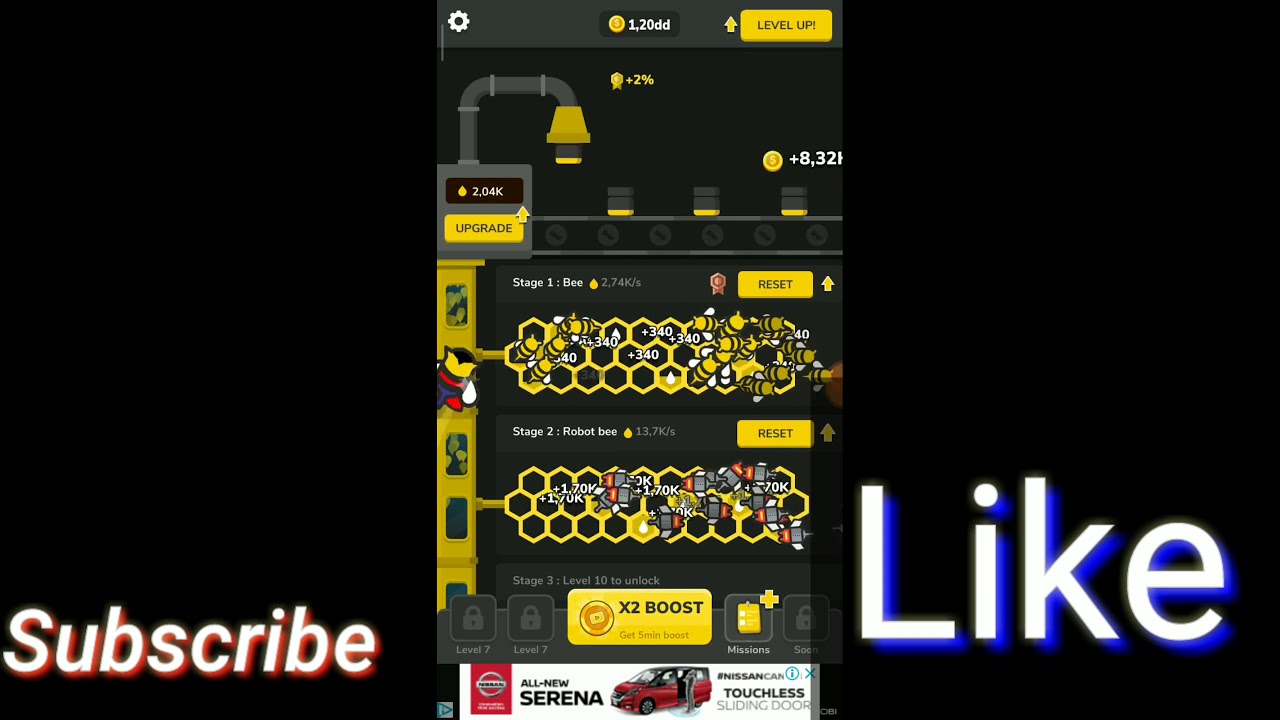 Bee Factory mod apk YouTube