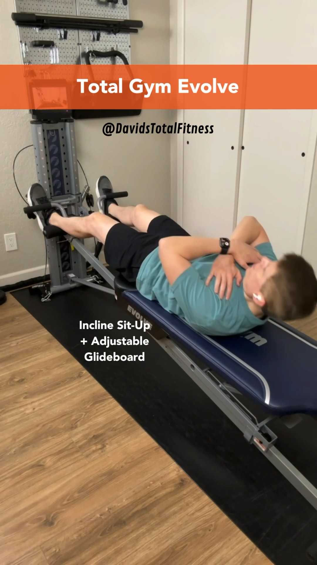 Total gym sit ups shop