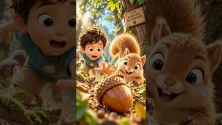 Milo & The Sneaky Squirrel 🐿️😂 #3danimation #animatedstory #cinematic #fantasy