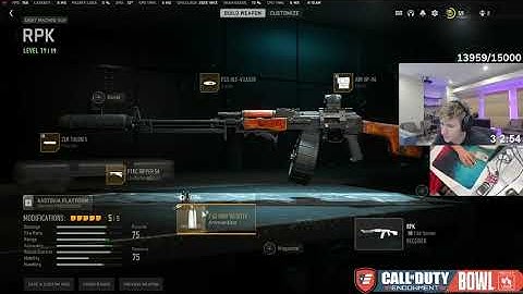 SYMFUHNY SHOWS HIS NEY RPK BUILD | META | BEST WARZONE 2 LOADOUT