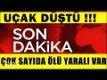 Son dakika! Uçak düştü: Çok sayıda hayatını kaybeden ve yaralı var