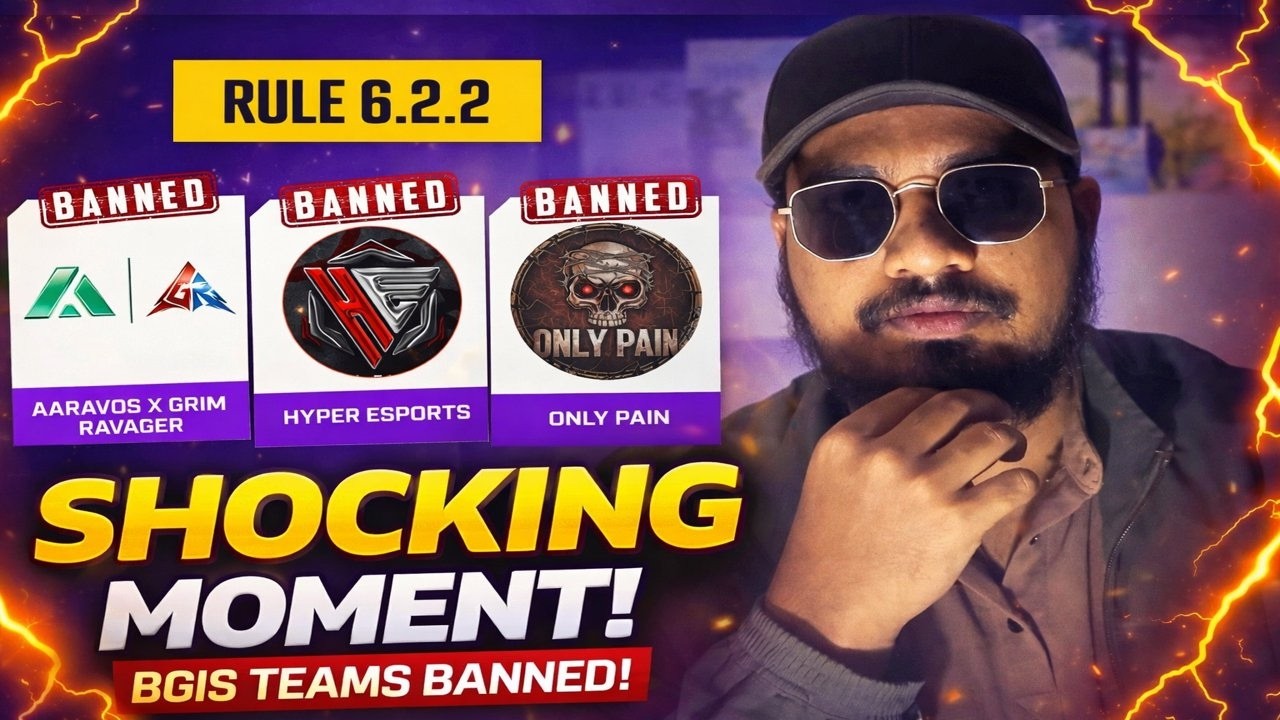 Big Ban in BGIS! 🚨 Teams Out Under Rule 6.2.2