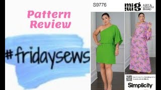 #FridaySews | (Pattern Review) of Mimi G's Simplicity S9776 Off the Shoulder Dress