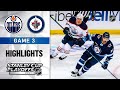 First Round, Gm 3: Oilers @ Jets 5/23/21 | NHL Highlights