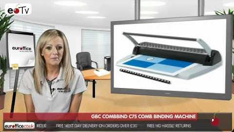GBC CombBind C75 Comb Binding Machine